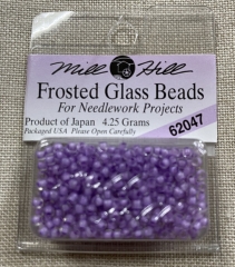 Mill Hill Seed-Frosted Beads 62047 Lavender Ø 2,2 mm