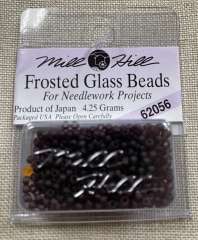 Mill Hill Seed-Frosted Beads - 62056 Boysenberry Ø 2,2 mm