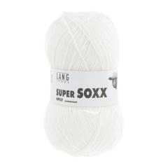 Super Soxx 4-fach Sockenwolle Lang Yarns - weiß