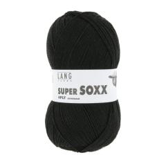 Super Soxx 4-fach Sockenwolle Lang Yarns - schwarz