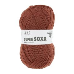 Super Soxx 4-fach Sockenwolle Lang Yarns - nougat
