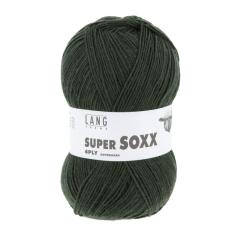 Super Soxx 4-fach Sockenwolle Lang Yarns - dunkelgrün
