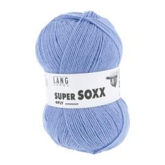 Super Soxx 4-fach Sockenwolle Lang Yarns - himmelblau