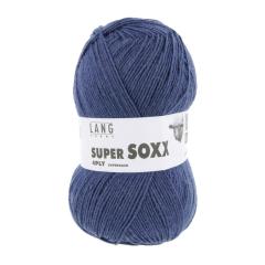 Super Soxx 4-fach Sockenwolle Lang Yarns - jeans dunkel