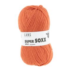 Super Soxx 4-fach Sockenwolle Lang Yarns - orange