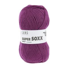 Super Soxx 4-fach Sockenwolle Lang Yarns - pflaume