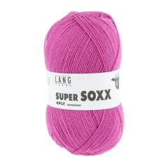 Super Soxx 4-fach Sockenwolle Lang Yarns - azalee