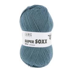 Super Soxx 4-fach Sockenwolle Lang Yarns - petrol