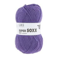 Super Soxx 4-fach Sockenwolle Lang Yarns - lila