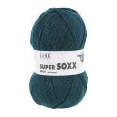 Super Soxx 4-fach Sockenwolle Lang Yarns - petrol dunkel