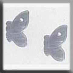 Mill Hill Glass Treasures 12127 - Butterfly Profile Matte Crystal  AUSVERKAUF