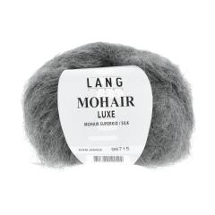 Lang Yarns Mohair Luxe - Farbe 0005 grau melange