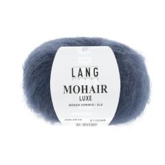 Lang Yarns Mohair Luxe - Farbe 0010 stahlblau