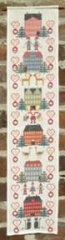 Fremme Stickpackung - Adventskalender 33x61 cm