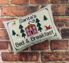Stickvorlage Needle Bling Designs - Santas Bed & Breakfast