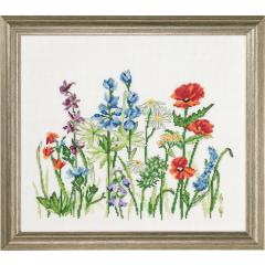 Stickpackung Permin - Feldblumen