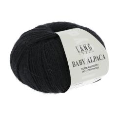 Baby Alpaca Lang Yarns - schwarz (0004)