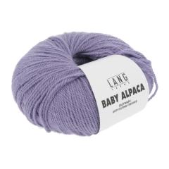 Baby Alpaca Lang Yarns - lila dunkel (0045)