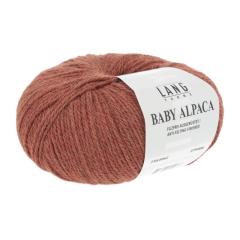 Baby Alpaca Lang Yarns - ziegel mélange (0062)