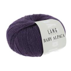 Baby Alpaca Lang Yarns - viola (0080)