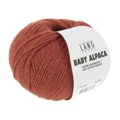 Baby Alpaca Lang Yarns - ziegel (0087)