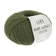 Baby Alpaca Lang Yarns - olive (0098)
