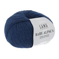Baby Alpaca Lang Yarns - marine (0135)