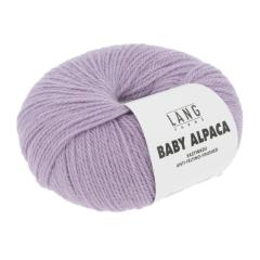 Baby Alpaca Lang Yarns - lila hell (0146)