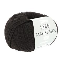 Baby Alpaca Lang Yarns - schwarzbraun (0168)