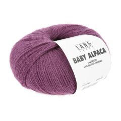 LANG YARNS Baby Alpaca - pflaume (0180)