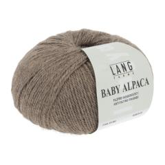 Baby Alpaca Lang Yarns - hellbraun (0196)
