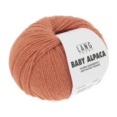 Baby Alpaca Lang Yarns - orange (0259)
