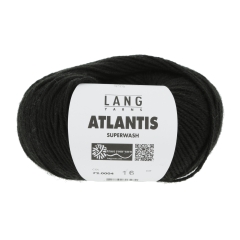 Atlantis Lang Yarns - schwarz (0004)