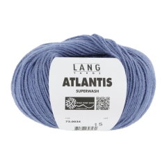 Atlantis Lang Yarns - blau (0034)