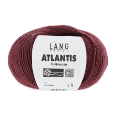 Atlantis Lang Yarns - dunkelrot (0063)