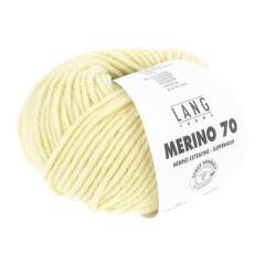 LANG YARNS Merino 70 - babygelb (0012)