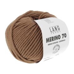 LANG YARNS Merino 70 - braun (0195)
