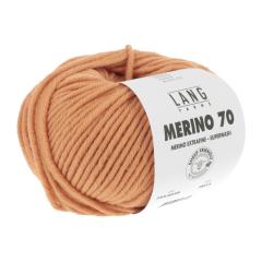 LANG YARNS Merino 70 - tangerine (0259)