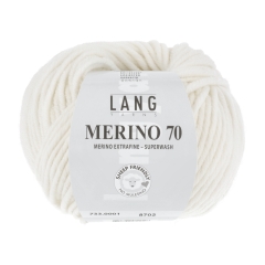 Lang Yarns Merino 70 - weiß
