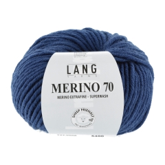Lang Yarns Merino 70 - Farbe 0006 royal