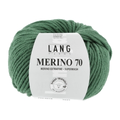 Lang Yarns Merino 70 - Farbe 0018 grasgrün