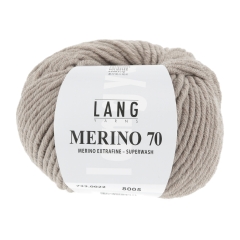 Lang Yarns Merino 70 - beige melange (0022)