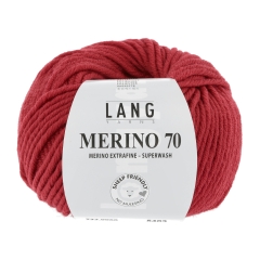 Lang Yarns Merino 70 - rot (0060)