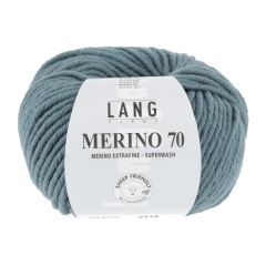Lang Yarns Merino 70 - atlantik (0074)