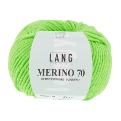 Lang Yarns Merino 70 - hellgrün neon (0116)