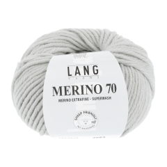 Lang Yarns Merino 70 - hellgrau