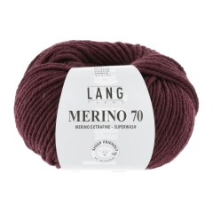 Lang Yarns Merino 70 - bordeaux