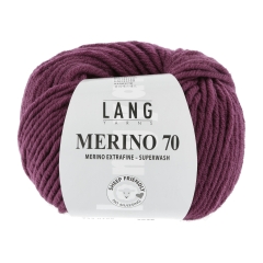 Lang Yarns Merino 70 - beere (0166)