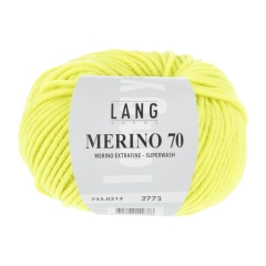 Lang Yarns Merino 70 - gelb neon (0213)