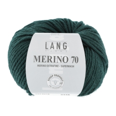 Lang Yarns Merino 70 - dunkelgrün (0218)